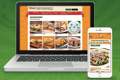We introduce online ordering for takeout.  