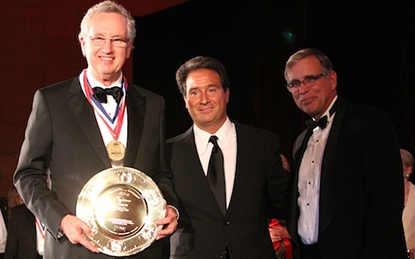 Jim Broadhurst wins the International Foodservice Manufacturers Association (IFMA) Gold Plate Award.