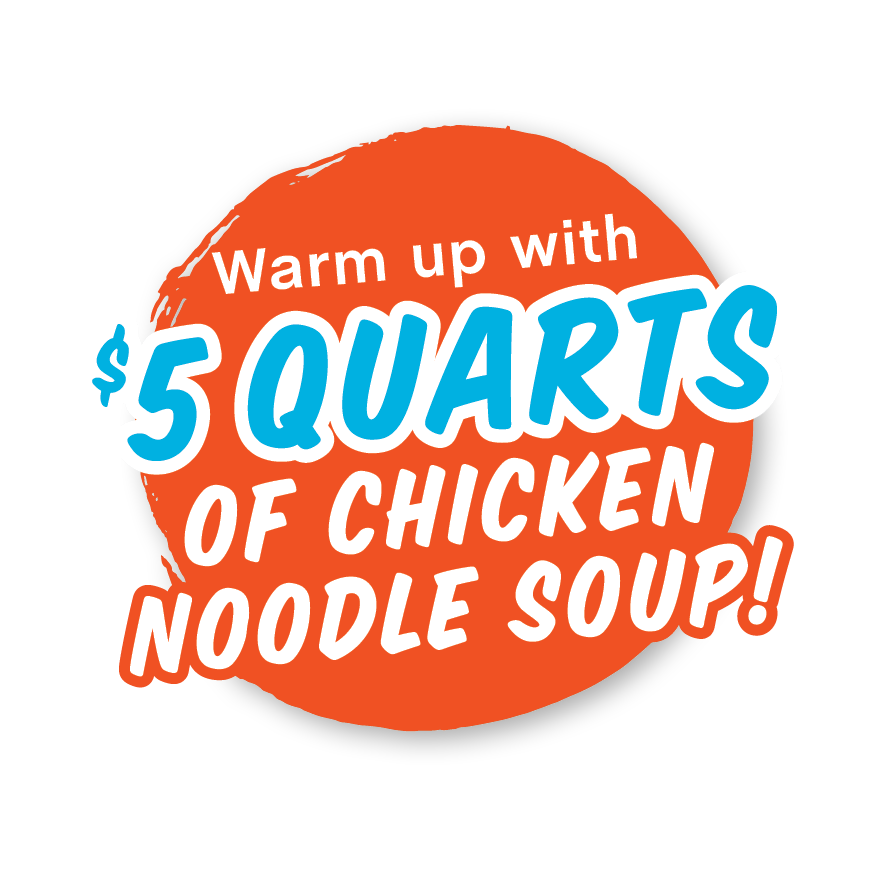 $5 Soup Quarts