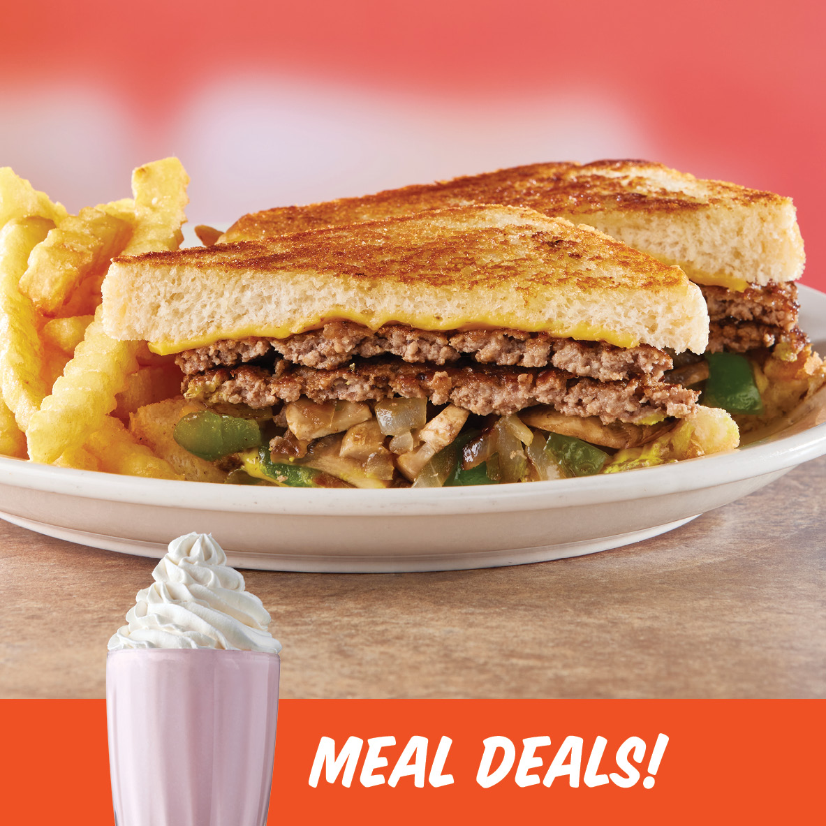 American Grill Burger Meal Deal