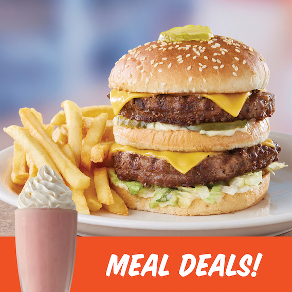 Black Angus Superburger Meal Deal