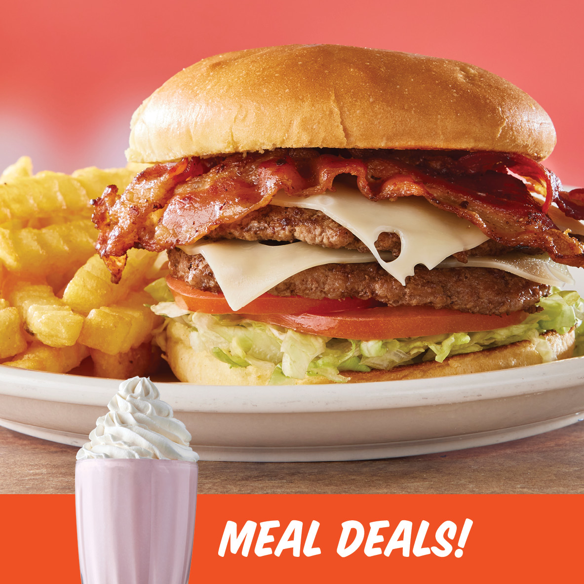 Bacon Cheeseburger Meal Deal