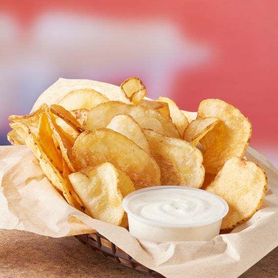 Fresh Potato Chip Basket