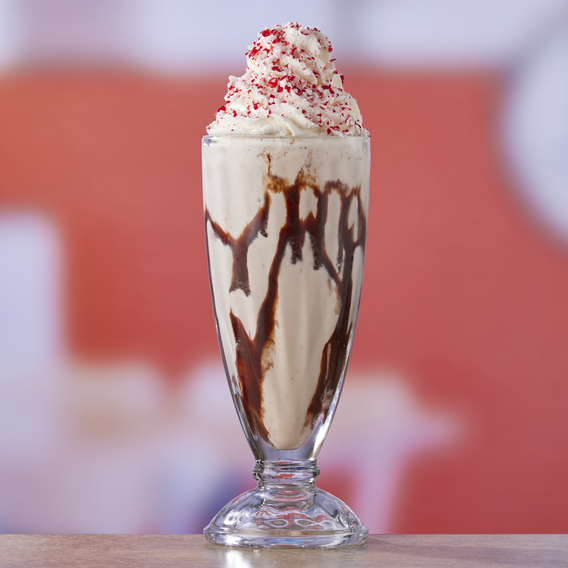 Chocolate Peppermint Milkshake
