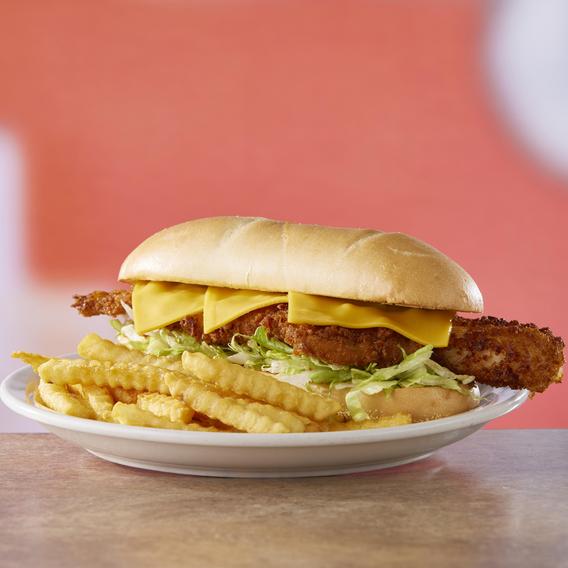 Deluxe Whale of a Cod Fish Sandwich