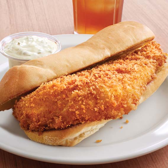 Whale of a Cod Fish Sandwich