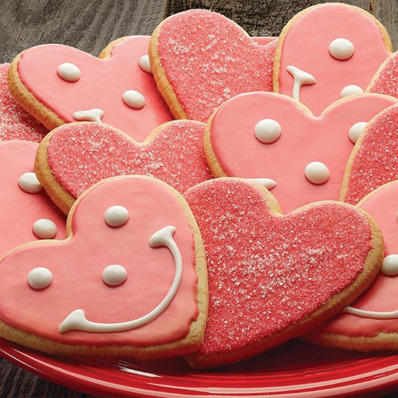 Sweetheart Smiley® Cookies