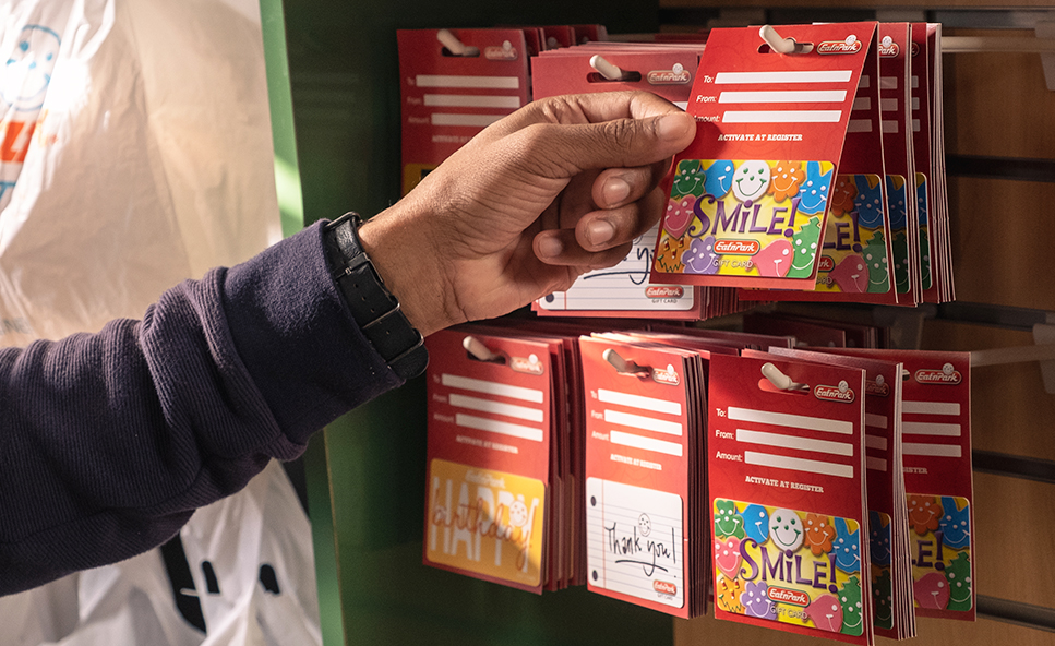 our gift cards make everyone smile!