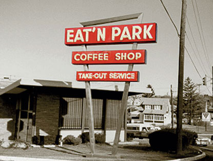 For customers who would rather eat inside than out in the car, Eat'n Park opens its first front dining room.